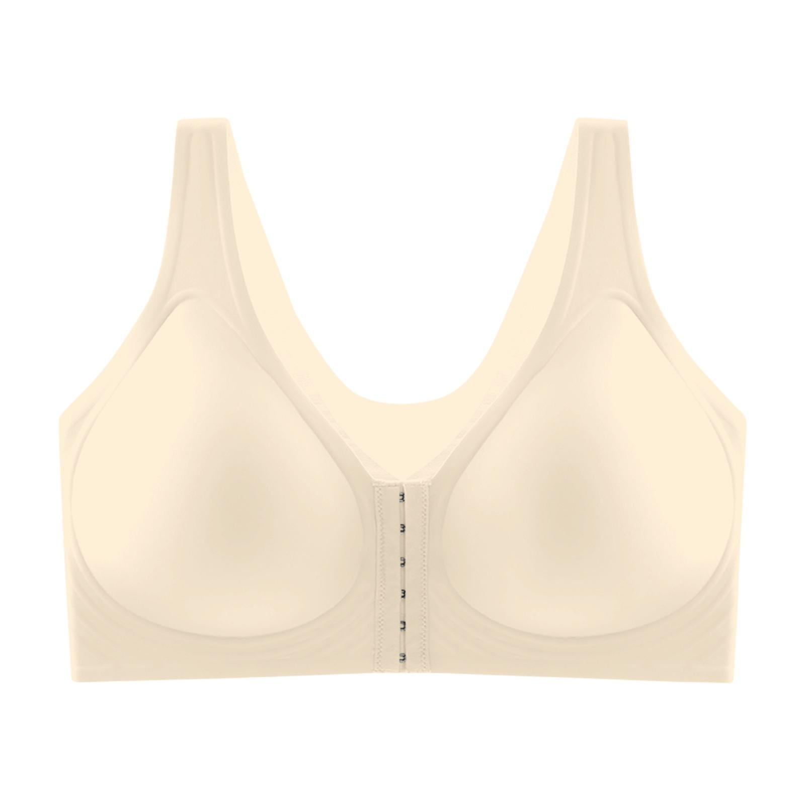 

Женское нижнее белье на пуговицах спереди, больших размеров, с эффектом пуш-ап, без косточек, с гладкой спинкой 36