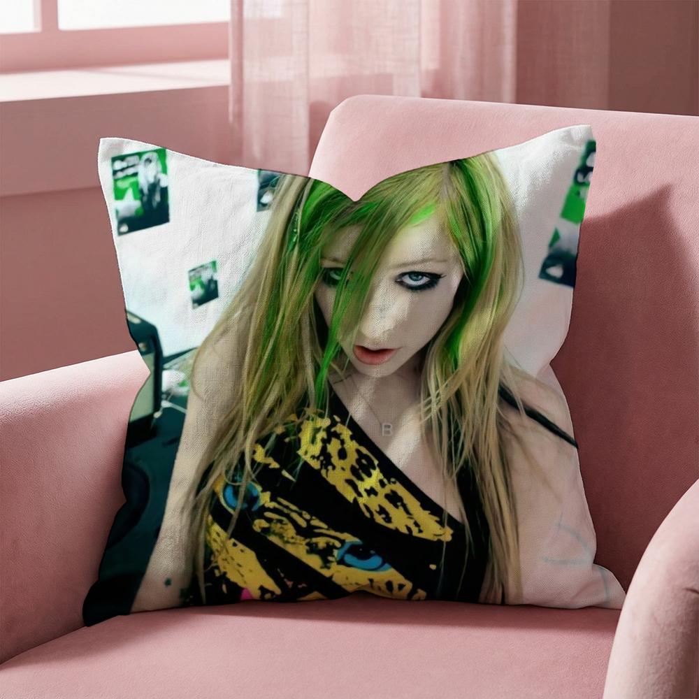 A-Avril Ramona Lavigne Kissenbezug Mehrzweck-Kissenbezug für Zuhause & Auto - Wendbar, Weich & Langlebig für den täglichen Gebrauch