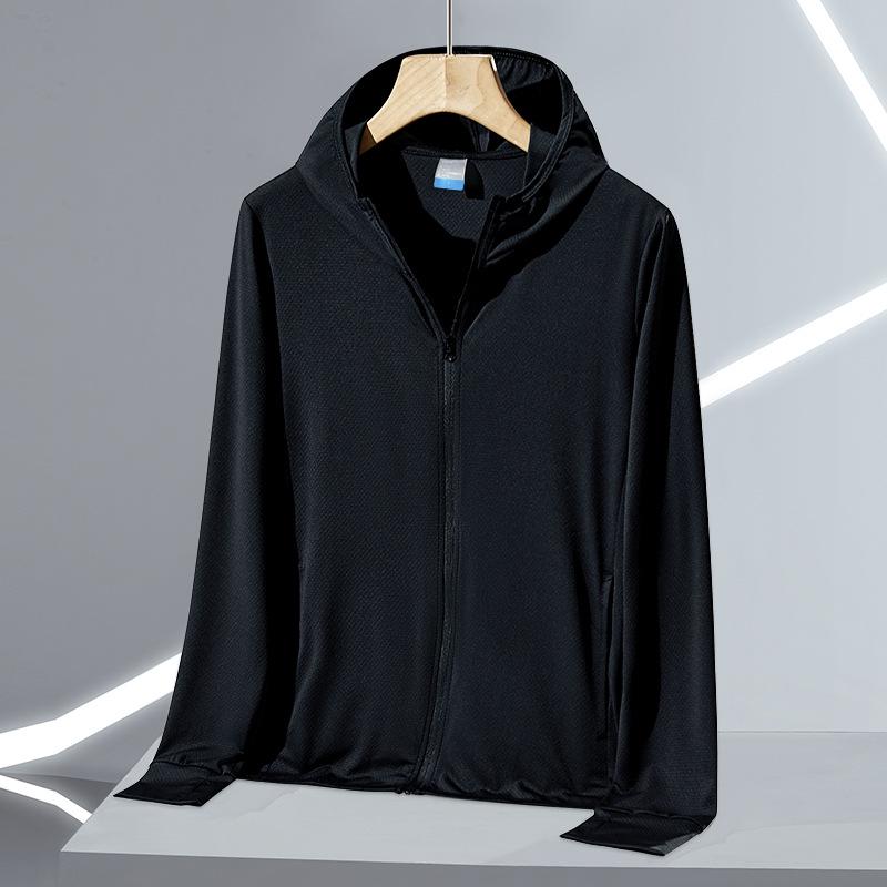 Ice Silk Men's Sun Protection Jacket 2026 - New Style, Anti-UV, Breathable, Thin for Summer & Outdoor Fishing