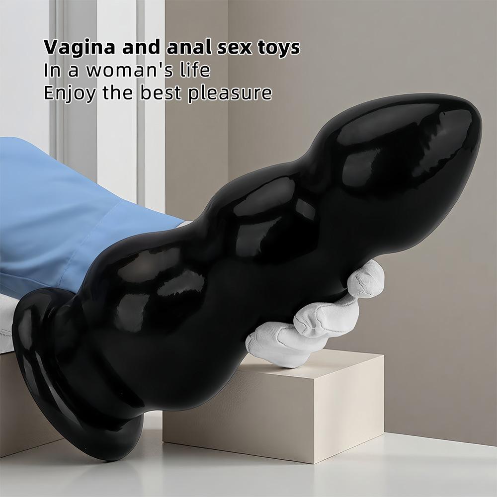 11cm Giant Anal Plug Adult Sex Toy Large Size Silicone Anal Plug for Men Women
