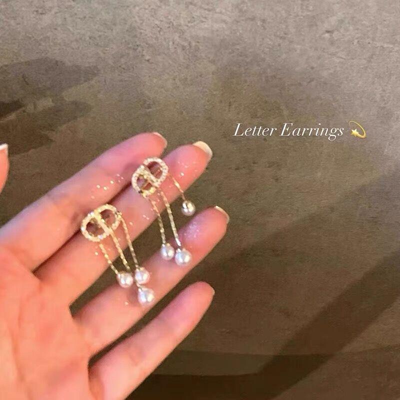 

Серьги-кисточки с осенним жемчугом: Высококачественный, уникальный, легкий роскошный дизайн для женщин