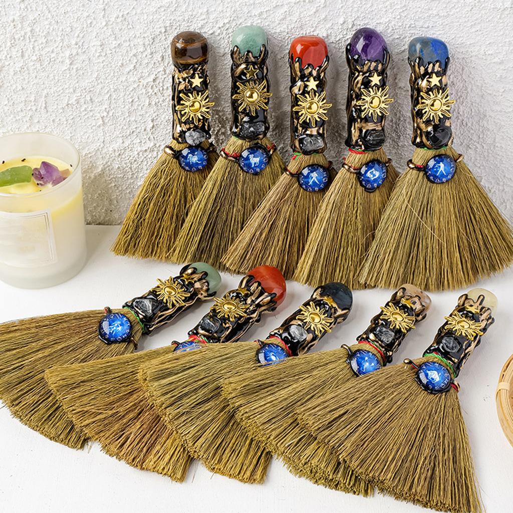 Natural Crystal Stone Twelve Constellation Handmade