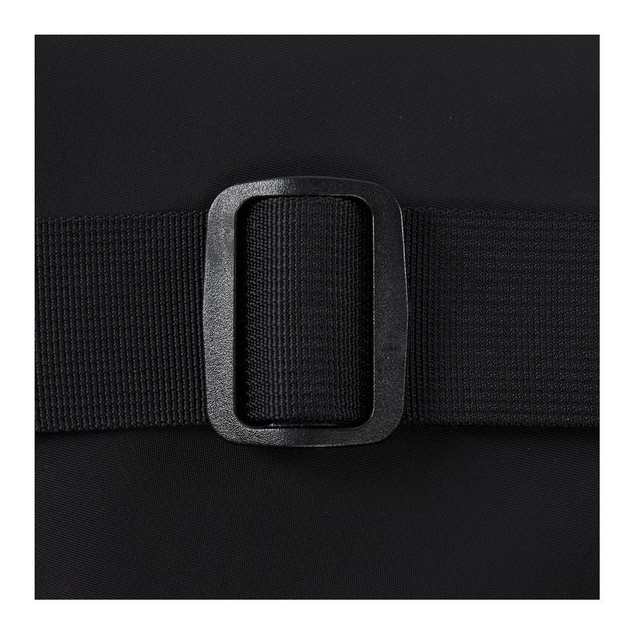 Li Ning Trendy Sports Series Casual Minimalist Versatile Nylon Shoulder Crossbody Chest Bag Waist Bag Unisex bags Black ABDV349-1