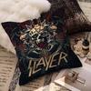S-Slayer Rock Band Pillow Cover For Bedroom Room And Living Room Sofa Decorative Cushion Cover