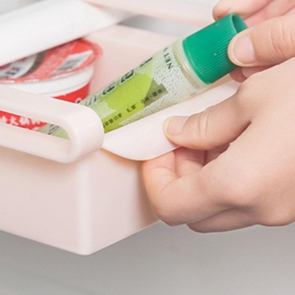 Sliding Pull-Out Fridge Drawer Organizer PP Plastic Storage Bins For Fridge Shelf