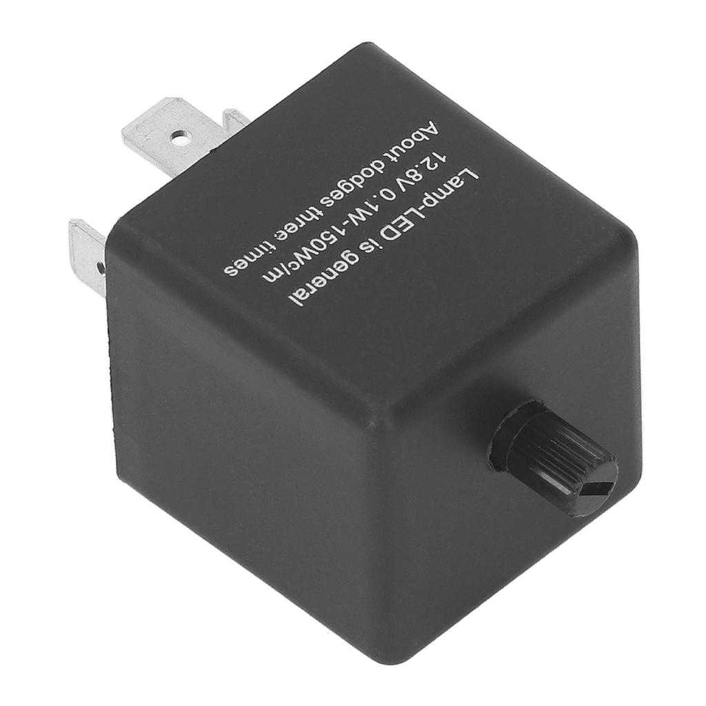 Releu de semnalizare auto reglabil cu 3 pini, Contact normal deschis, reglare frecvență, releu de semnalizare DC12V