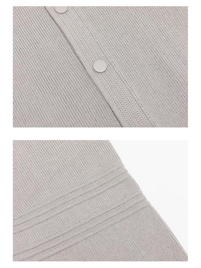 Men's Retro Japanese Design Round-Neck Button-Up Cardigan - Versatile Autumn/Winter Knitwear for Couples