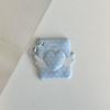 Polka Dot Angel Wing Card Holder 1 Inch Id Photo Card Case For Bag Charm Cute Couple Backpack Purse Keychain Pendant Decoration