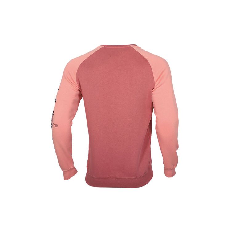 Air Jordan Sport DNA Embroidered Patch Fleece-Lined Knit Sweatshirt Men Tops Quartz-Pink CT6304-689