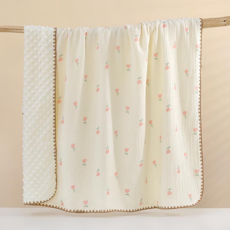 Doudou Blanket Class A Cotton Gauze Soft Baby Bath Towel Newborn Blanket Children'S Quilt Spring And Summer Baby Bag Quilt