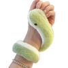 Green Snake Plush Toy - Cute Children's Cloth Doll & Sofa Ornament, Year of the Snake Mascot