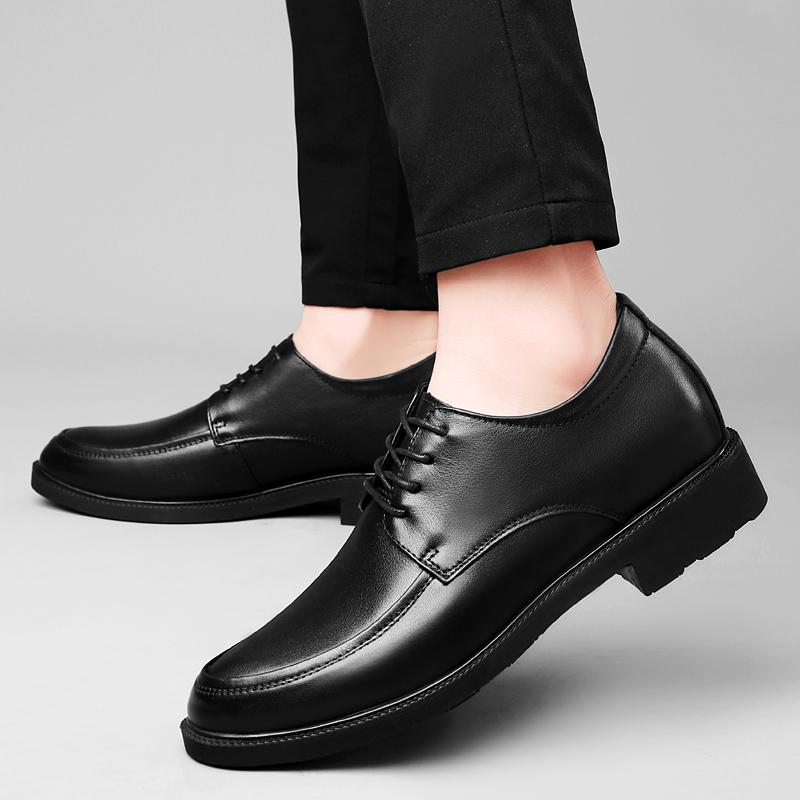 Модные мужские оксфорды из натуральной кожи — фото 4