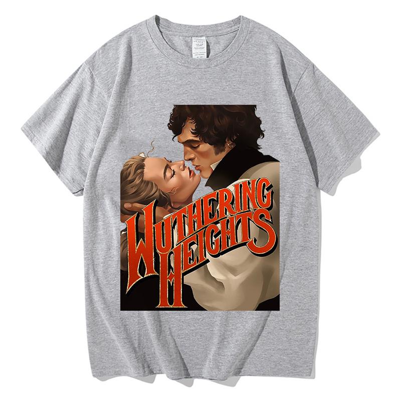 Wuthering Heights Album Graphic Tshirts Unisex 2026 Summer New 100%Cotton O-neck Hip-hop Y2K Style Short Sleeve Unisex's Shirt Tops