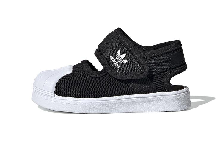 Adidas Superstar 360 Sandals Infant Black White 21