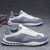 Shoes summer new flat-bottomed mesh breathable round head little white casual shoes lace-up sports shoes