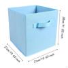 Storage Cube Art Craft Supplies Books Organizer Laundry Hamper Foldable Basket for Study Desk