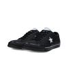 Converse One Star Color Block Splicing Non-Slip Wear-Resistant Low-Top Skate Shoes Unisex Sneaker Black White 159721C
