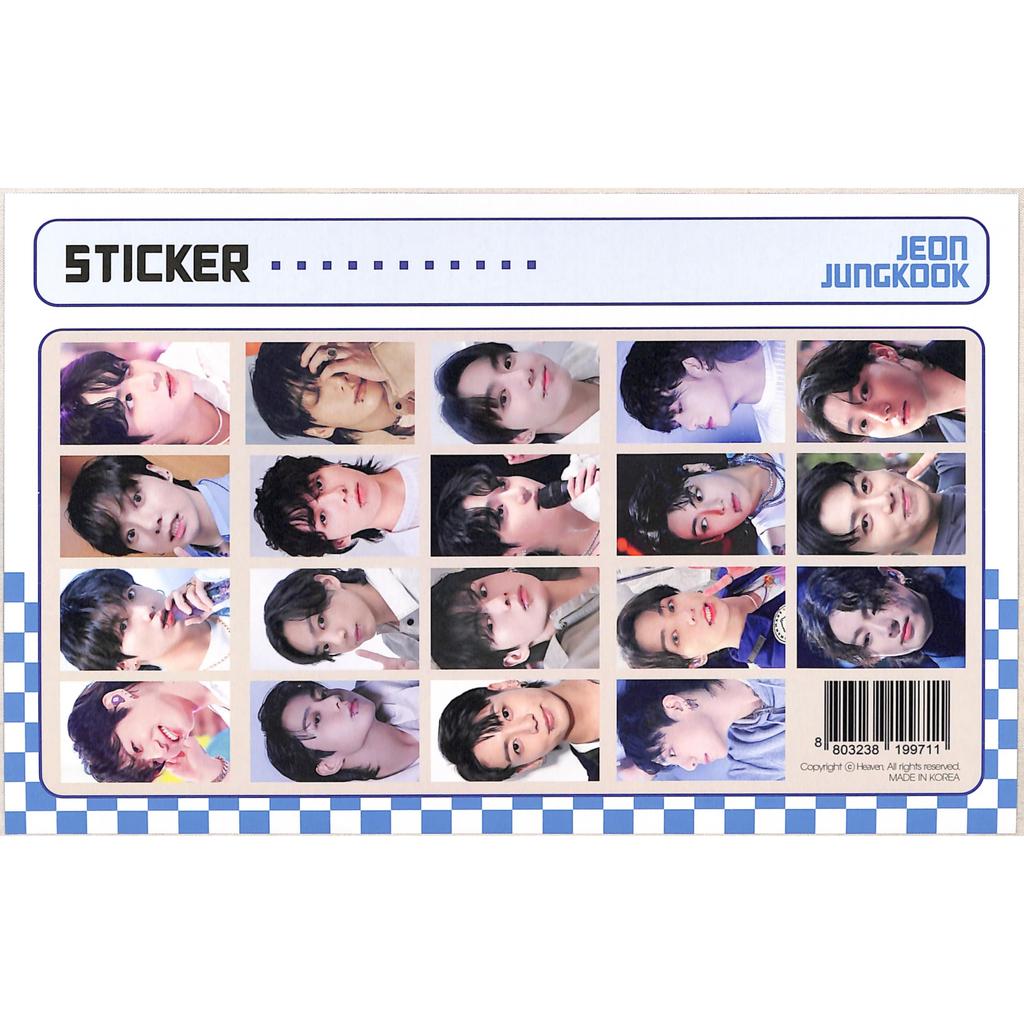 JUNGKOOK BTS 2026-2027 2-Year Desk Calendar + Sticker Set K-POP Korean Merchandise Bangtan Goods