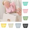 New Mesh Cosmetic Bag Portable Mini Mini Wallet Pouch Transparent Zipper Coin Purse Travel