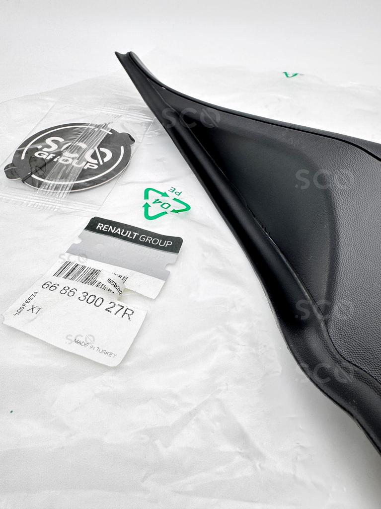 Windshield Corner Plastic for Renault Fluence Cowl Panel Fairing Panel for Fluence Left Side 668630027R