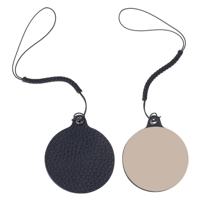 PU-Leder Objektivdeckel Aufkleber Kameraobjektivabdeckung Schutzseil für EVO Kamera mit Anti-Verlust-Design