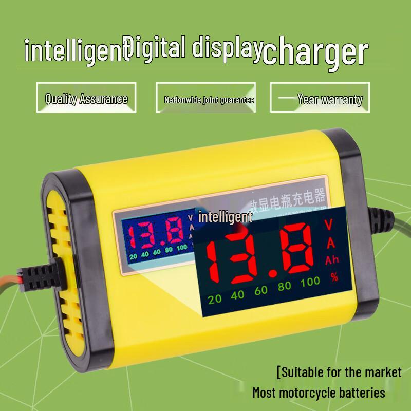 Pengqi Smart 12V Motorcycle Lead-Acid Battery Charger