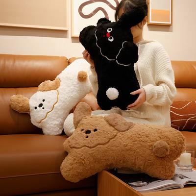 Dudu Dog Throw Pillow Cute Repair Hook Doll Doll Healing Line Throw Pillow Plush Doll Children's Birthday Gift