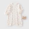 Unisex Pure Cotton Baby Sleep Sack Pajamas with Long Sleeves