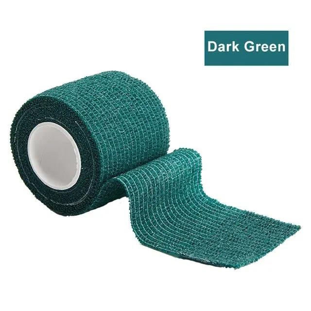 Non-Woven Elastic Self-Adhesive Bandage Roll – 2.5/5/7.5/10cm X 4.8m Cohesive Sports Wrap for Fingers, Wrist & Leg Support