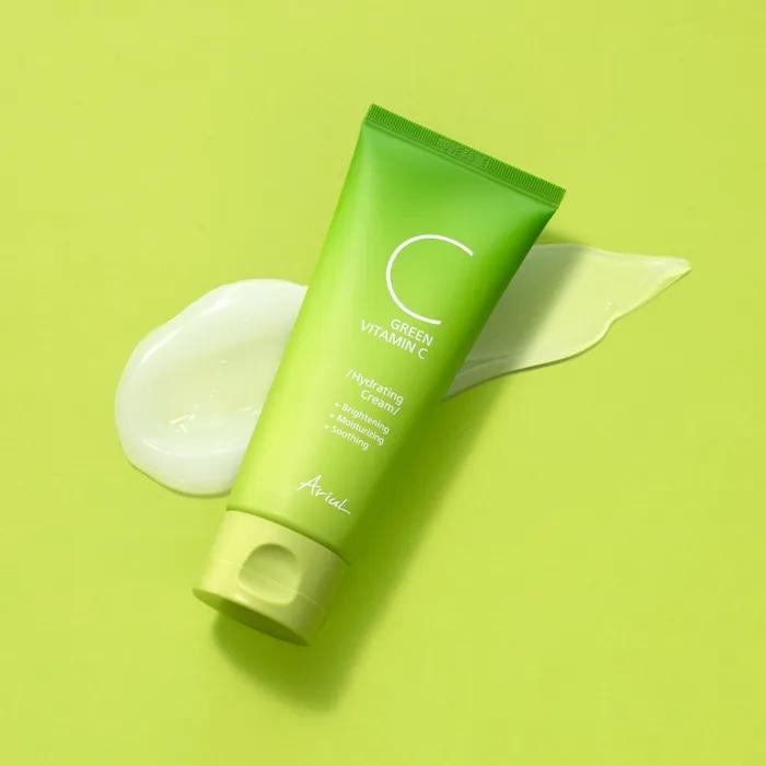 Contains Pure Vitamin C_[99% Moisture] Green Vitamin C Hydrating Cream 100g