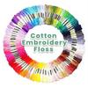 Artistic Crosses Stitching Embroidery Thread Colorfast Stitching Thread Embroidery Floss for Creative Embroidery Project