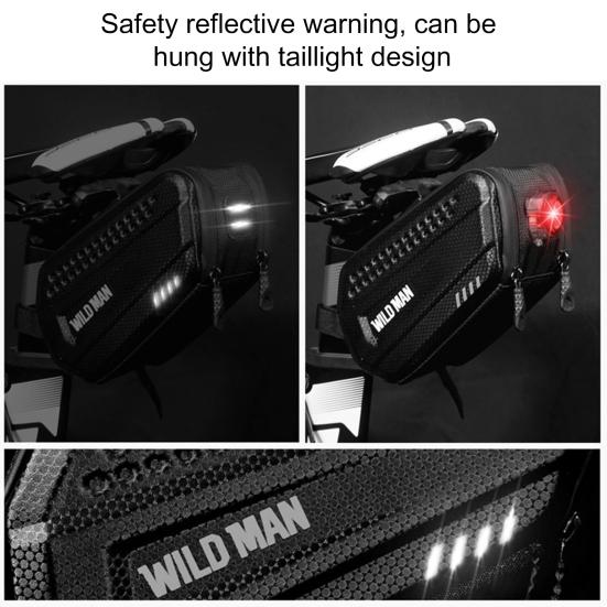 wild man saddle bolsa