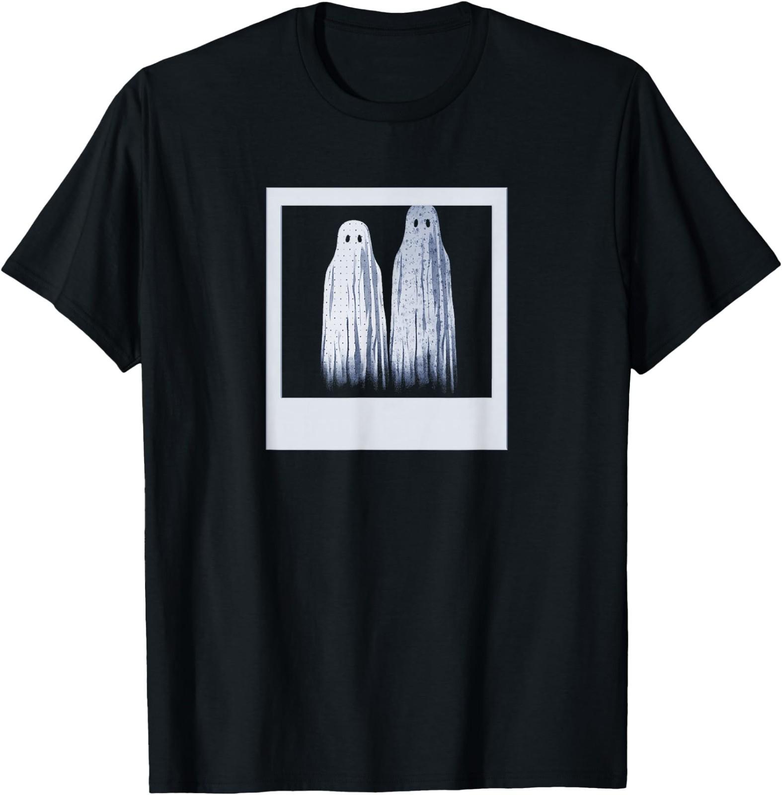 Strange and Unusual Ghost Photo Funny Horror Movie T-Shirt M