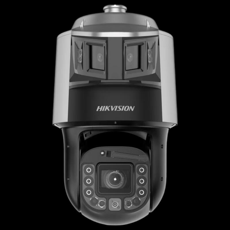 HIKVISION Full-Color Dual-Lens PTZ Camera with Wiper CN plug (adapter included)