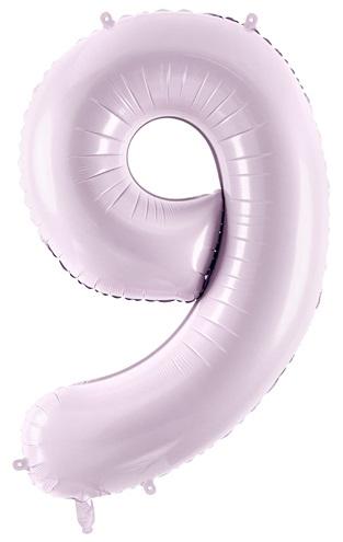 Foil Balloon Number 9 Nine Purple 72cm