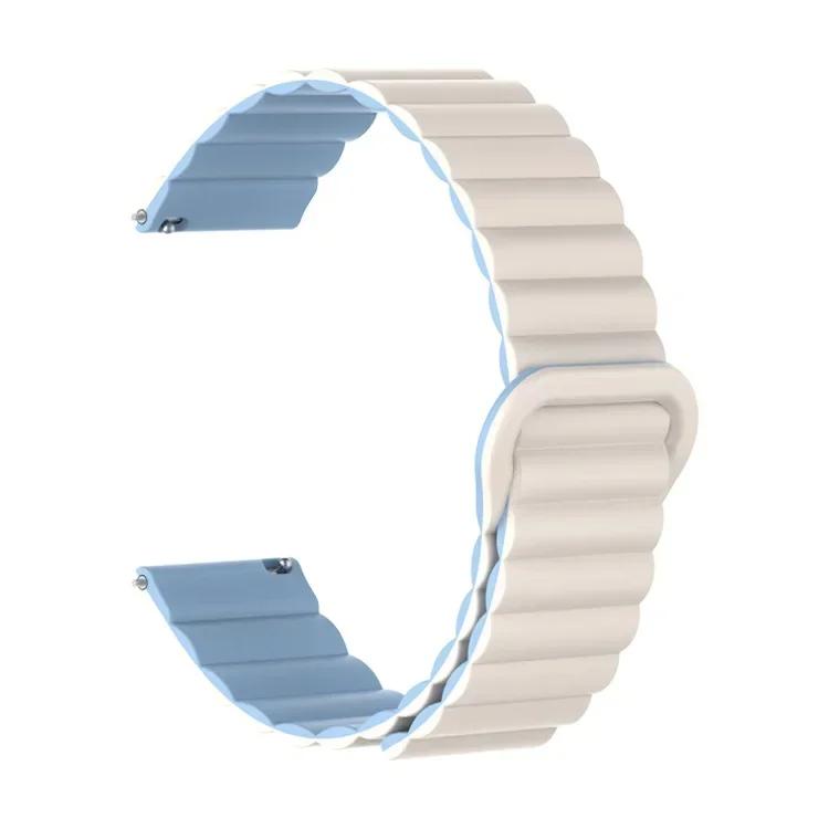 20mm 22mm Magnetic Loop band For Amazfit GTS4/2/3/3pro/GTS2 Mini/GTR 4 42mm/47mm/GTR2/2e/stratos belt bracelet Amazfit bip strap