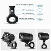 Universal Adjustable Motorcycle Headlight LED Spotlight Bracket Aluminum Mount Holder for Offroad Adventure Riding