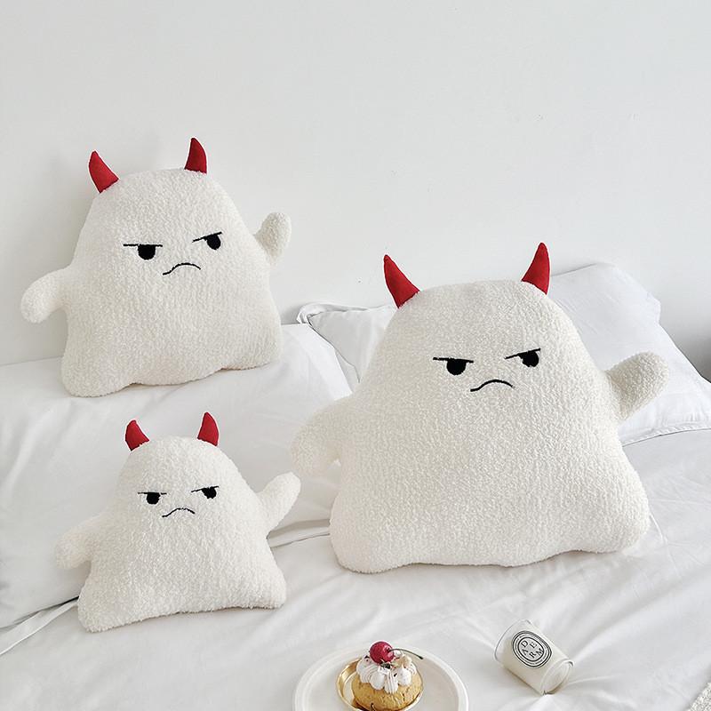 Plush Demon Doll Pillow With Cartoon Anime Design For Halloween Gift