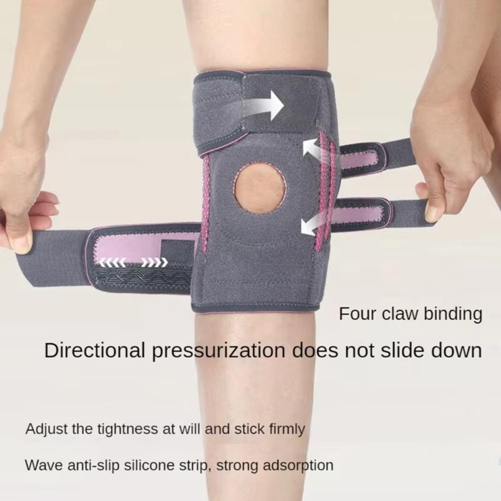 Breathable Adjustable Kneepad Non-slip Knee Pad Elastic Knee Brace  Gym