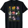 Flowers Sunflower Marigold Tulip Daffodil Rose Jasmine T-Shirt