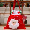 Christmas Apple Bag Reusable Gift Bag Drawstring Handbag for Christmas Eve Candy Favors Treat Pouch Holiday Present Sack