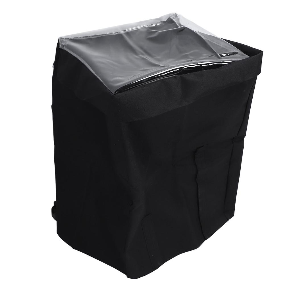 Heater Pump Cover Polyester Canvas Waterproof Spa Heater Pump Cover with Zipper and Transparent PVC