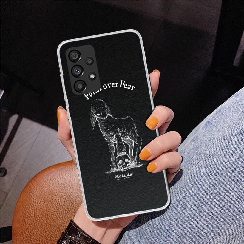 Son Of God Jesus Cross Holy Light Phone Case For Samsung Galaxy A52 A32 A22 A12 A51 A31 A50S A30S A20S A10S Note 20 Ultra 10 Plu