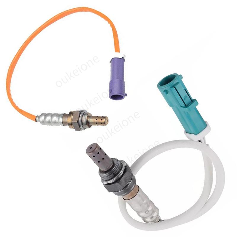 2pcs 4Wires 234-4555 234-4493 Oxygen O2 Sensor Lambda Upstream Downstream For Ford Fiesta 1.6L 2011 2012 2013 2014 2015-