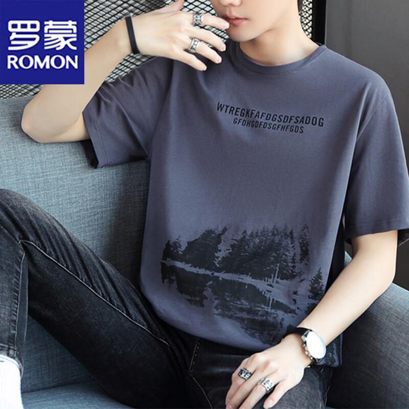 Мужская футболка с коротким рукавом ROMON 3XL