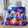 Die Mickey Maus Cartoon-Decke ist flauschig und weich, geeignet für Kinder und Erwachsene und perfekt für Zuhause, Reisen, Camping an