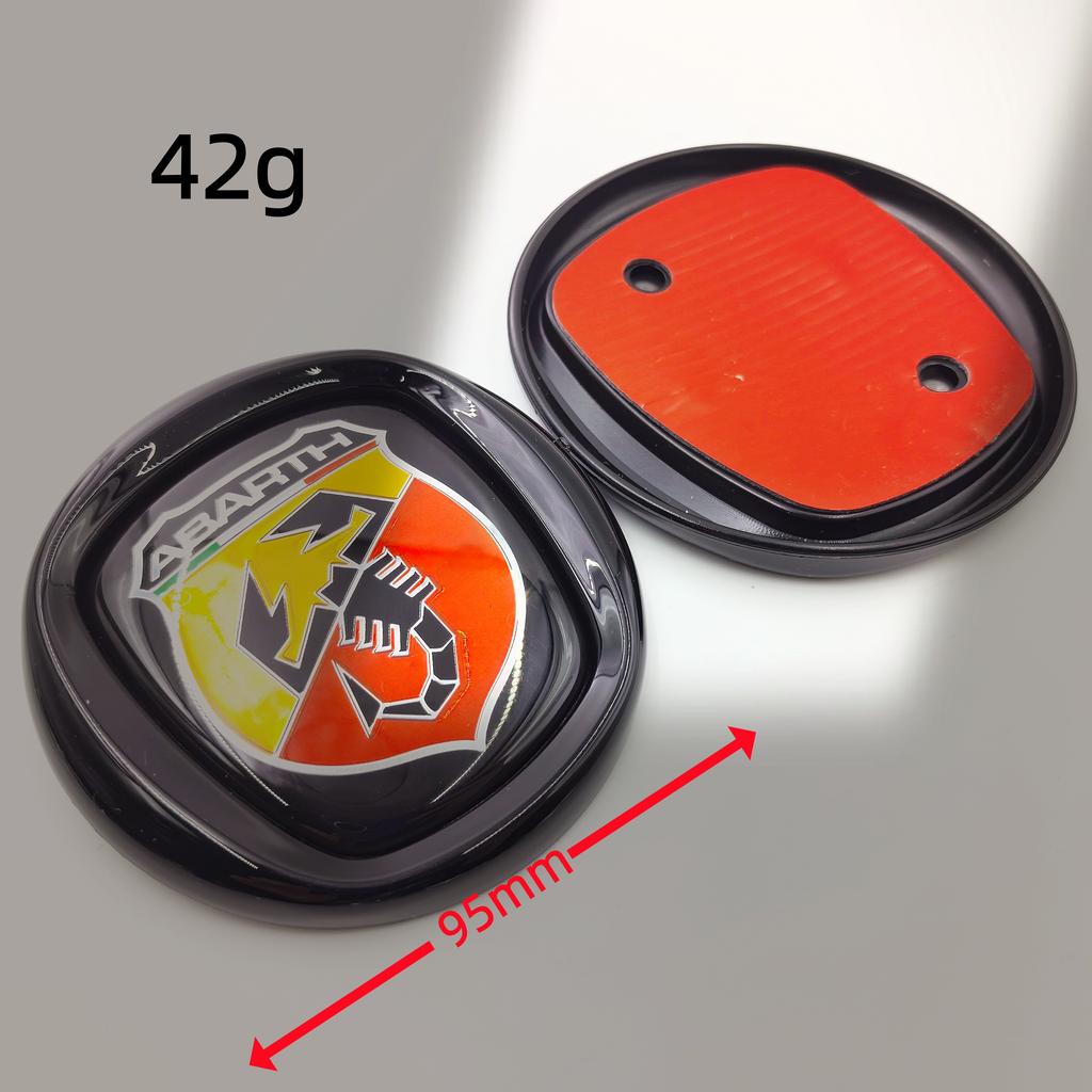 Car emblem 8.5cm 9.5cm 10cm 12cm 85mm 95mm 100mm 120mm Car Hood Front Bonnet Grill Rear Trunk Emblem Logo Badge For FIAT Abarth