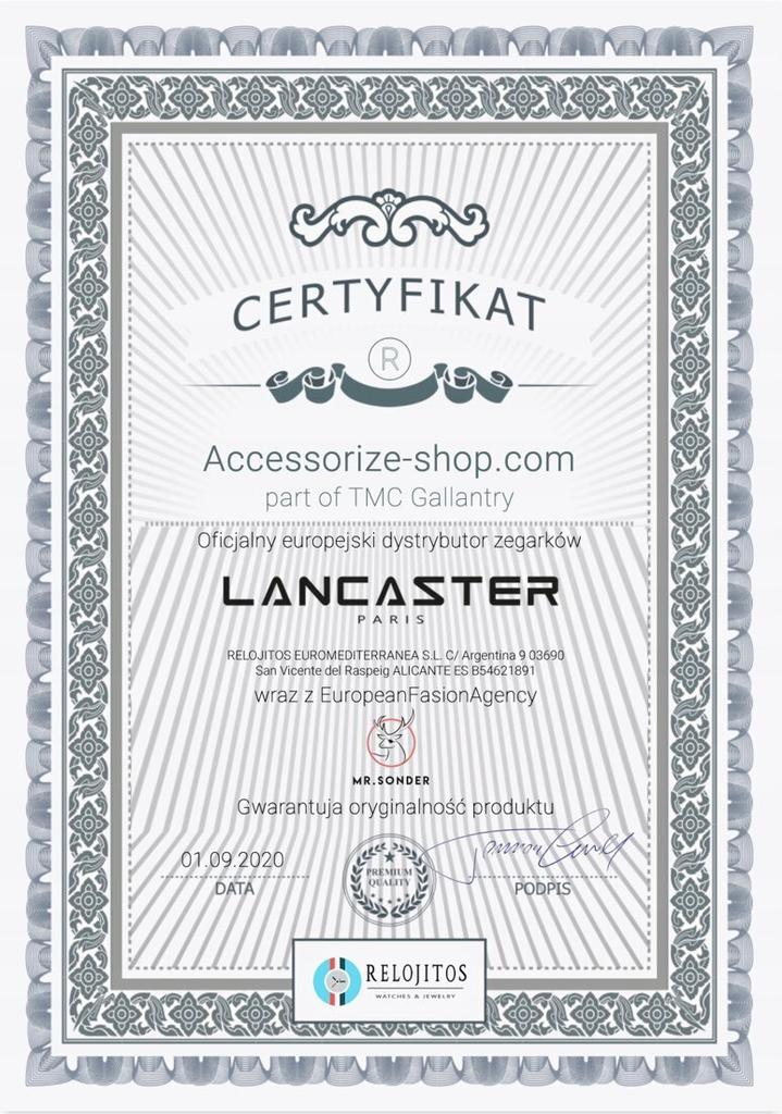 Dodatek LANCASTER SCL003. Szalik, Kolor MULTICOLOUR. Kobieta.