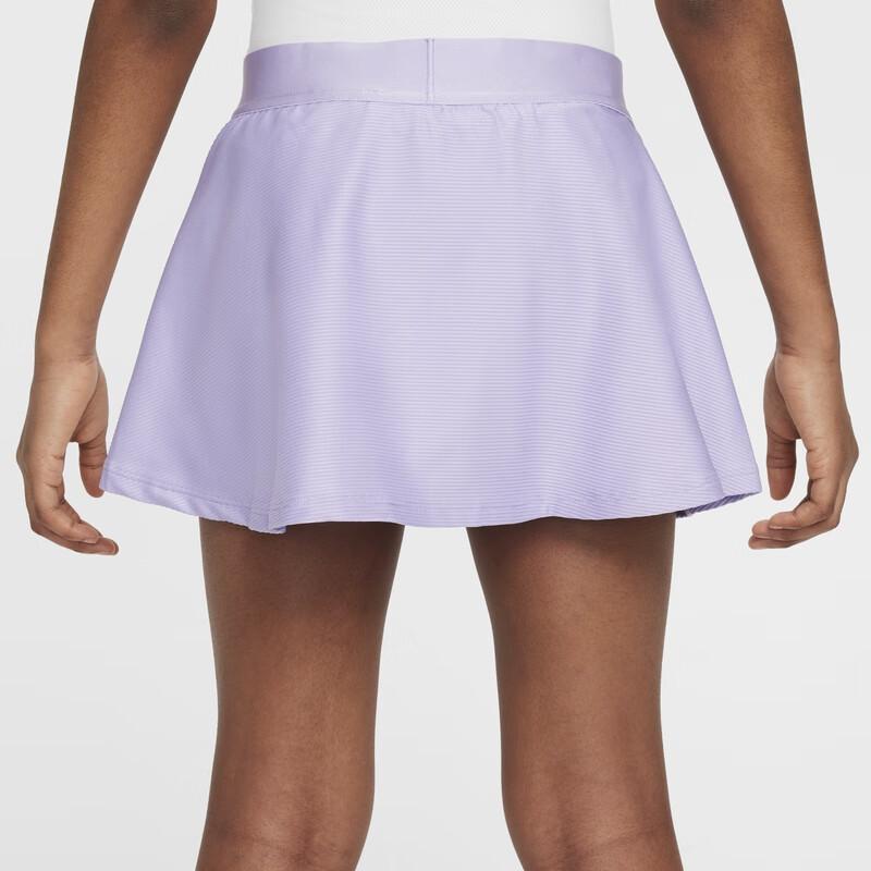 Nike Dětské tenisové šaty Court Dri-FIT Victory Quick-Dry, fialovo-černé, CV7575-515