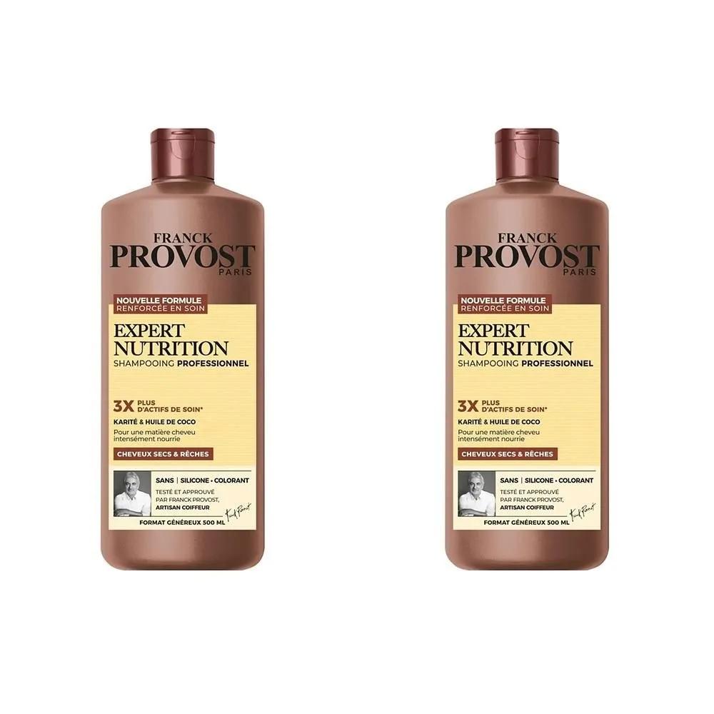 Franck Provost Shampoo 500ml 2-Pack Shea